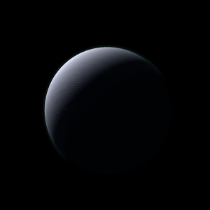 The artist's impression of KMT-2019-BLG-1715 b artist's rendition