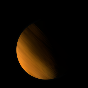 The artist's impression of KMT-2021-BLG-0320 b artist's rendition