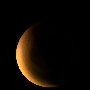 The artist's impression of KMT-2023-BLG-0830 b artist's rendition