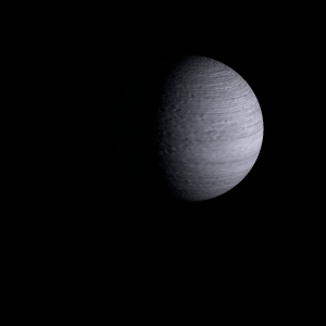 The artist's impression of KMT-2023-BLG-2209 b artist's rendition