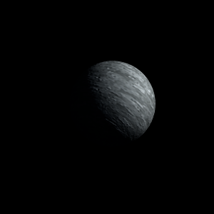 The artist's impression of KPS-1 b artist's rendition
