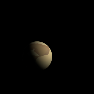 The artist's impression of Lalande 21185 c artist's rendition