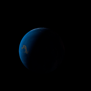 The artist's impression of Lalande 21185 d artist's rendition