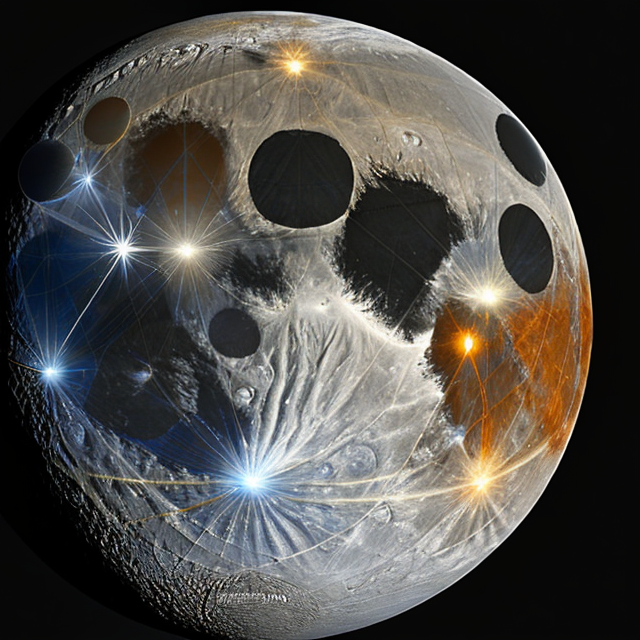 The artist's impression of LHS 1815 b artist's rendition