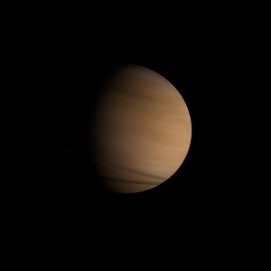 The artist's impression of LHS 6176 B artist's rendition