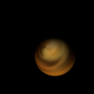 The artist's impression of LOri 167 b artist's rendition