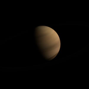 The artist's impression of LP 623-40 b artist's rendition