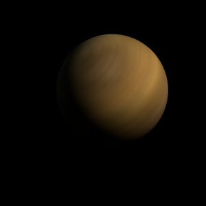 The artist's impression of LSPM J0738+5254 b artist's rendition