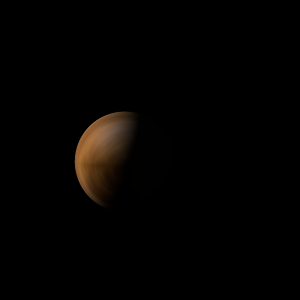 The artist's impression of LSPM J2214+2534 (AB)b artist's rendition
