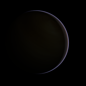 The artist's impression of LSR J0602+3910 artist's rendition