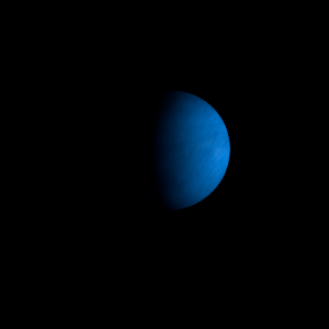 The artist's impression of LTT 11586 Ab artist's rendition