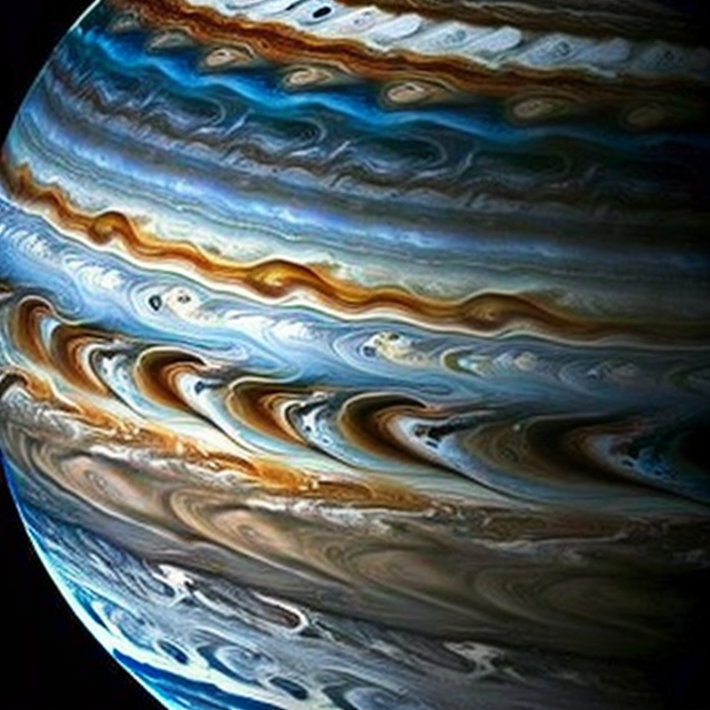 The artist's impression of Luhman 16 B artist's rendition