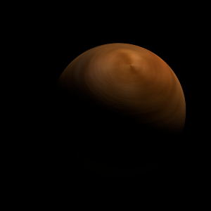 The artist's impression of Lup 154140-334518 artist's rendition