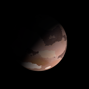 The artist's impression of MAXI J1957+032 b artist's rendition
