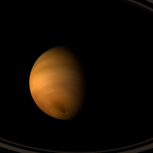 The artist's impression of MLLA 284 b artist's rendition
