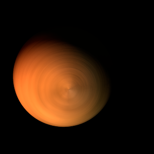 The artist's impression of MOA-2015-BLG-337 b artist's rendition
