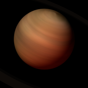 The artist's impression of NGC 2423 3 b artist's rendition