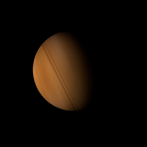 The artist's impression of NGC 6652B b artist's rendition