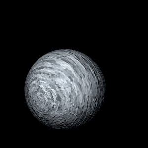The artist's impression of NGTS-2 b artist's rendition