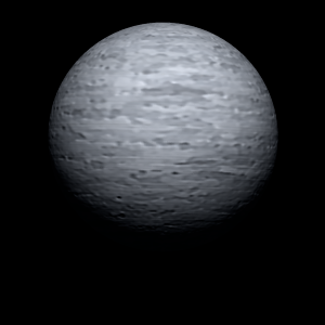The artist's impression of NGTS-6 b artist's rendition