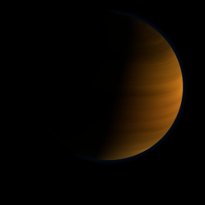 The artist's impression of NIRISS-NGC1333-10 artist's rendition