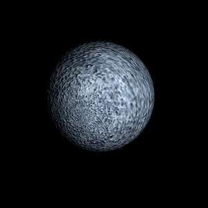 The artist's impression of OGLE-2007-BLG-349L (AB)b artist's rendition