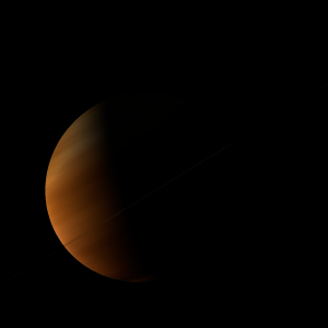 The artist's impression of OGLE-2014-BLG-1112L b artist's rendition