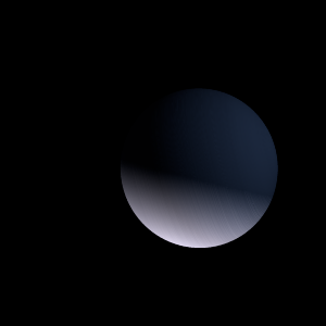 The artist's impression of OGLE-2015-BLG-0954L b artist's rendition