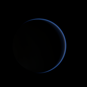 The artist's impression of OGLE-2016-BLG-0693L b artist's rendition