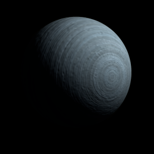 The artist's impression of OGLE-2016-BLG-1067L b artist's rendition