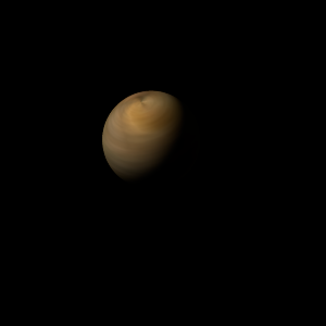 The artist's impression of OGLE-2016-BLG-1266L b artist's rendition