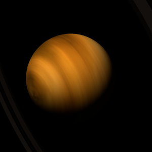The artist's impression of OGLE-2016-BLG-1469L b artist's rendition