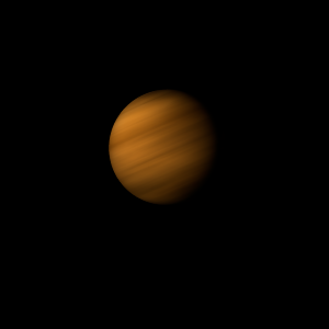 The artist's impression of OGLE-2016-BLG-1635 b artist's rendition