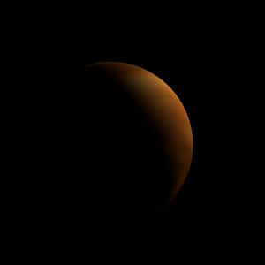 The artist's impression of OGLE-2017-BLG-0614 b artist's rendition