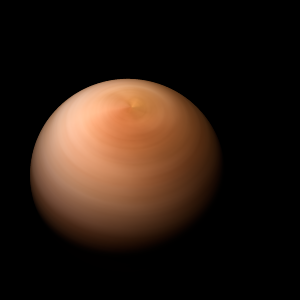 The artist's impression of OGLE-2017-BLG-1038 artist's rendition