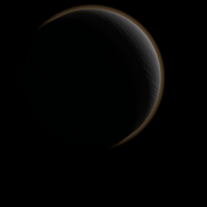 The artist's impression of OGLE-2018-BLG-1367 b artist's rendition
