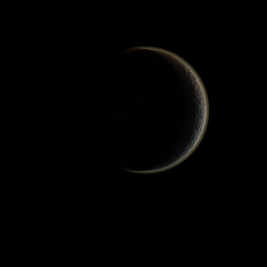 The artist's impression of OGLE-2019-BLG-1180L b artist's rendition