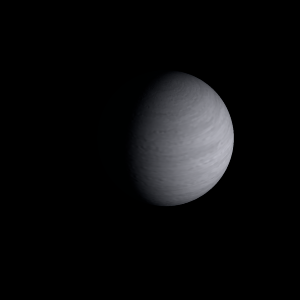 The artist's impression of OGLE-TR-113 b artist's rendition
