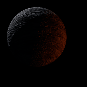 The artist's impression of OGLE-TR-211 b artist's rendition