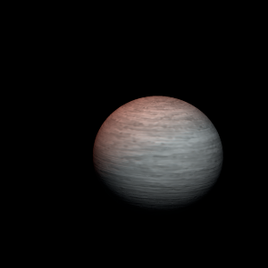 The artist's impression of Pr 0211 b artist's rendition