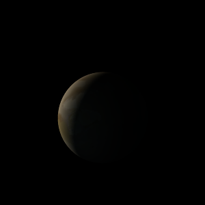The artist's impression of PSR B1802-07 b artist's rendition