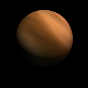 The artist's impression of PSR J0952-0607 b artist's rendition