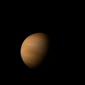 The artist's impression of PSR J1301+0833 b artist's rendition