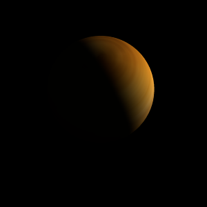 The artist's impression of PSR J1641+8049 b artist's rendition