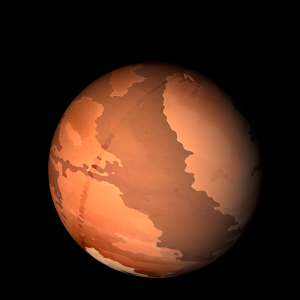 The artist's impression of PSR J1836-2354A b artist's rendition