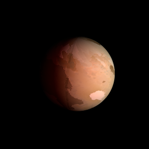 The artist's impression of PSR J1853-0842A b artist's rendition