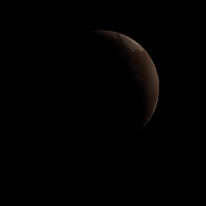 The artist's impression of PSR J2214+3000 b artist's rendition