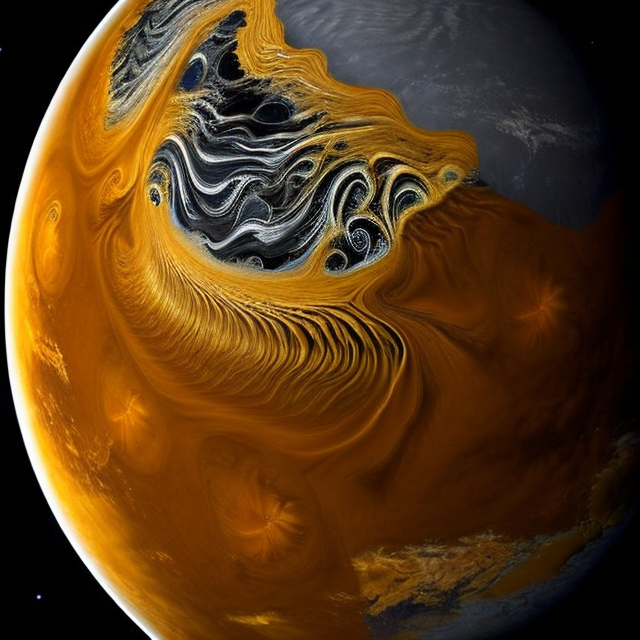 The artist's impression of Qatar-8 b artist's rendition