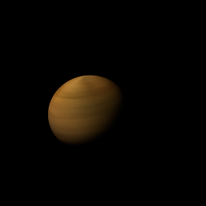 The artist's impression of S Ori J053956.8-025315 artist's rendition