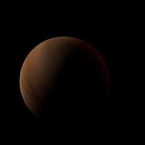 The artist's impression of Scholz's Star b artist's rendition